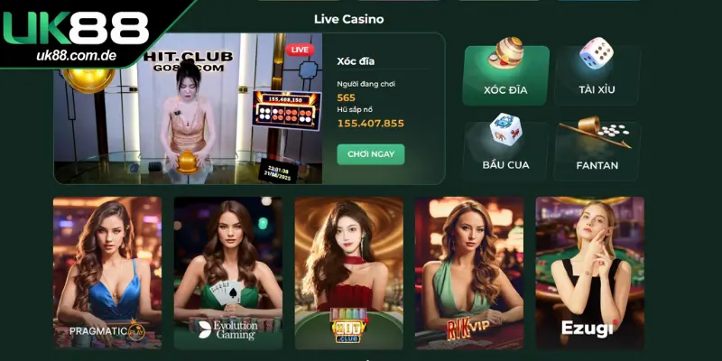 Khuyến mãi hấp dẫn nhận được khi thực hiện đăng ký UK88